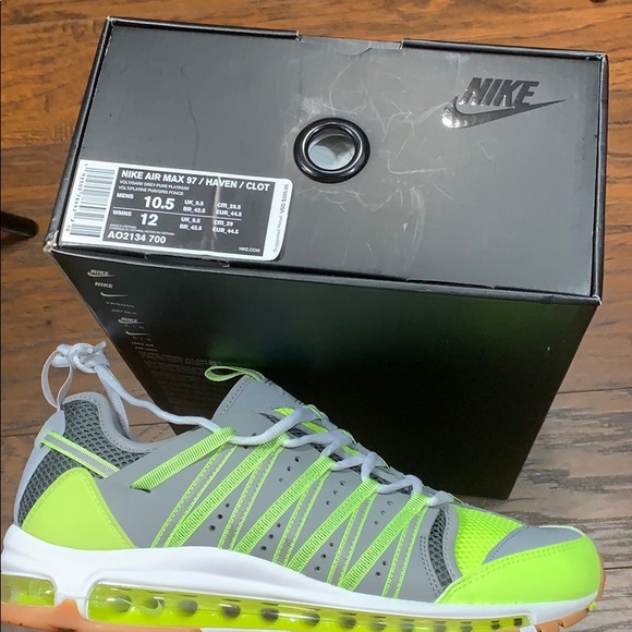 • NIKE AIR MAX 97/HAVEN/CLOT Volt/Dark Grey-pure - Picture 16 of 16